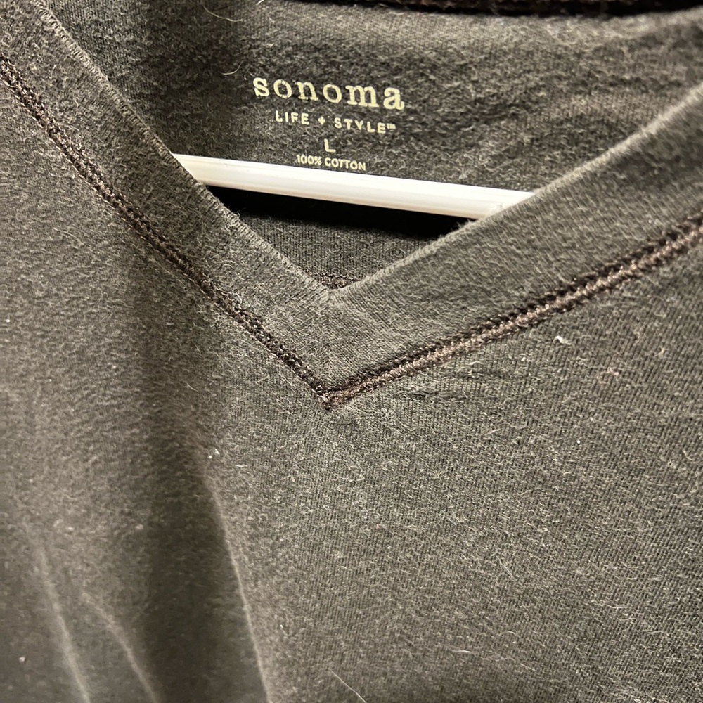 Sonoma Black V-Neck Jersey